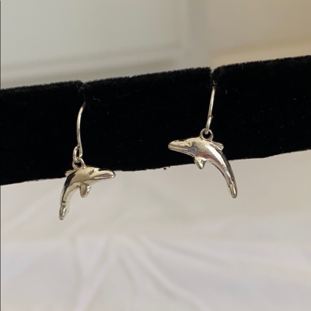 Dolphin earrings